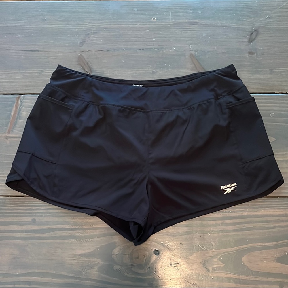 Reebok Women's Black Athletic Shorts